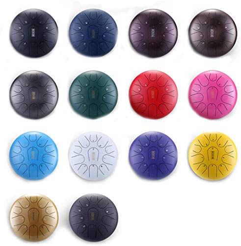 JLDN Tambour De Langue en Acier 11 Notes, Handpan Drum 12 EU / 30cm Tambour À Main Tambour Hand Pan avec maillets Sac… - Les Beatles, Paul McCartney, John Lennon, RIngo Starr, George Harrison JLDN Tambour De Langue en Acier 11 Notes, Handpan Drum 12 EU / 30cm Tambour À Main Tambour Hand Pan avec maillets Sac… – Image 7