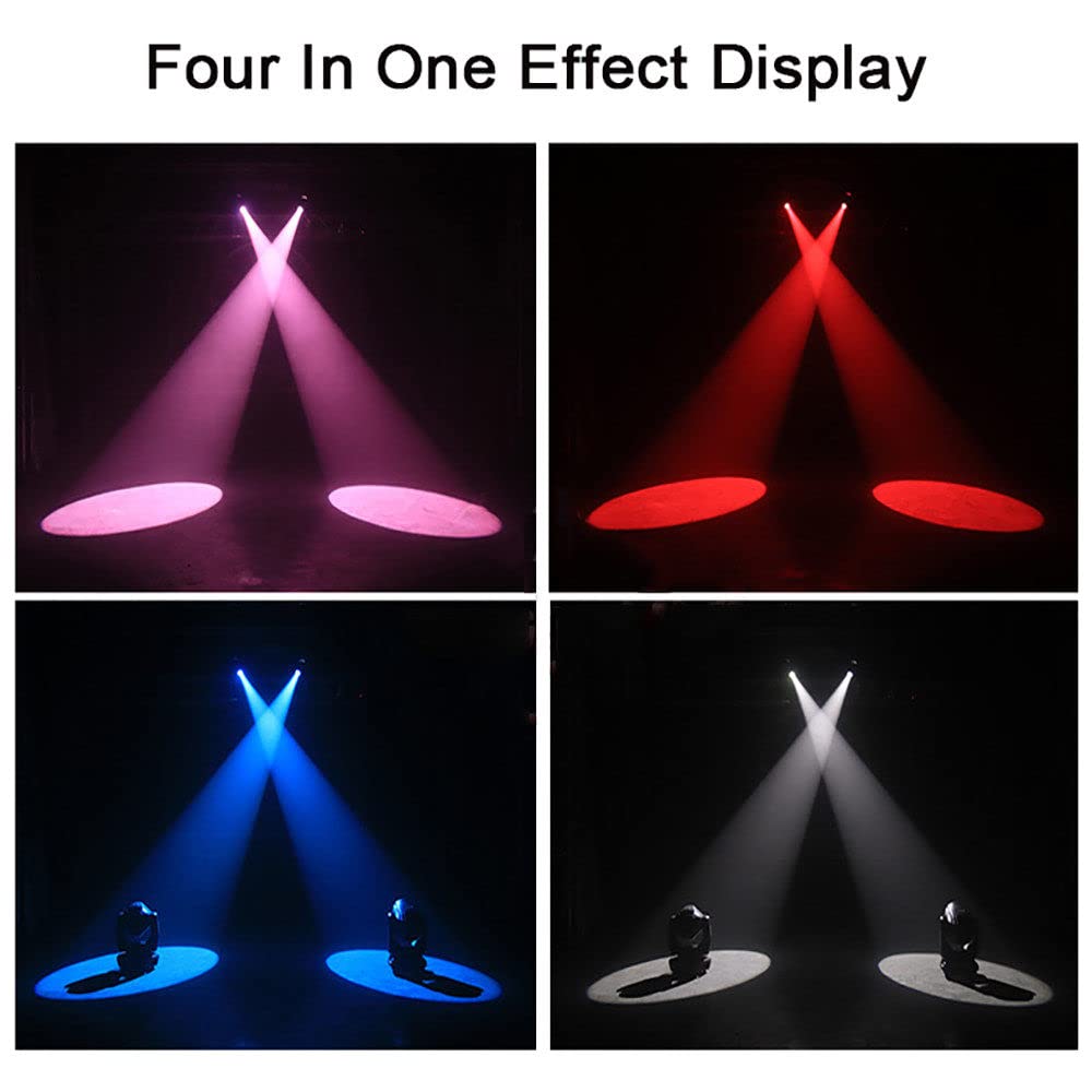 Projecteur de scène 50 W, éclairage d'imagerie, Blanc Chaud, 4 en 1, LED Pinspot, télécommande DMX512, Commande vocale, pour discothèque, DJ, Spectacles de Mariage