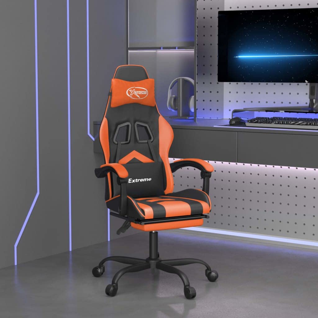 Fauteuil de bureau ergonomique inclinable idéal pour le télétravail et le jeu