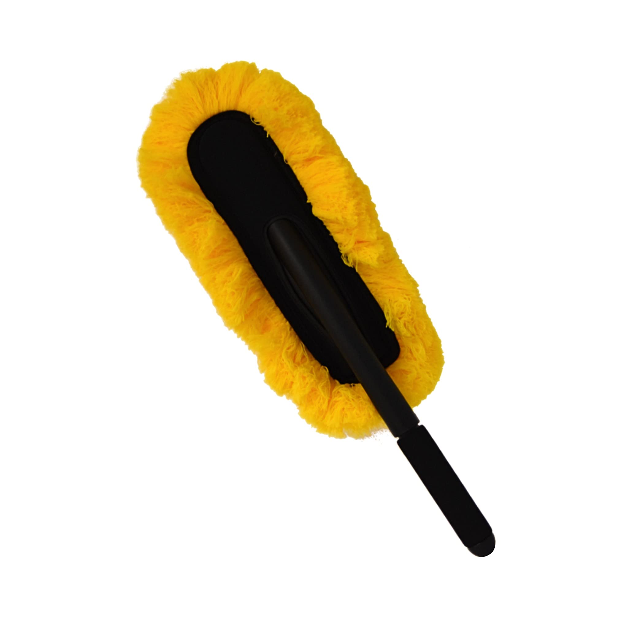 AutoCleanAuto Clean Microfibre Large Duster Car Cleaning Mop Multi Purpose Brush for Car & Home, CCT4500 (Yellow)