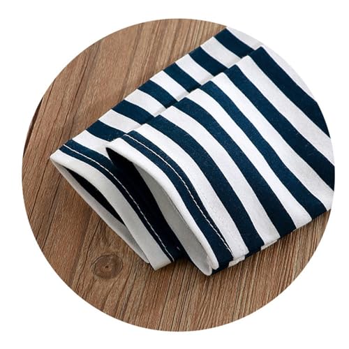 Infant Baby Cotton Long Sleeve T Shirts Crewneck Comfy Soft Pullover Toddler Girl Boy Cute Cartoon Stripe Graphic Outfits4