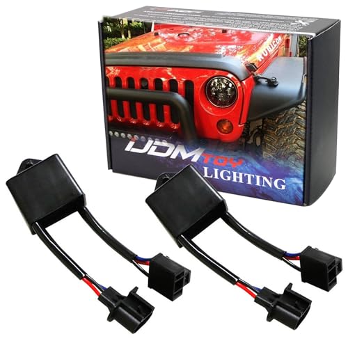 Decodificador Anti-Flicker H4 a H13 para Jeep Wrangler JK