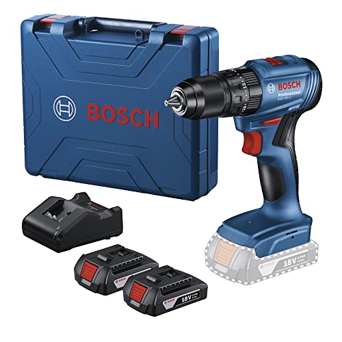 Rotomartillo 1/2' Bosch GSB 185-LI 18V 2 baterías y maletín