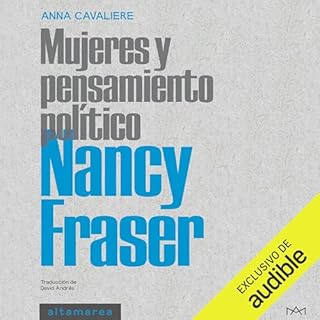 Nancy Fraser Audiolibro Por Anna Cavaliere arte de portada