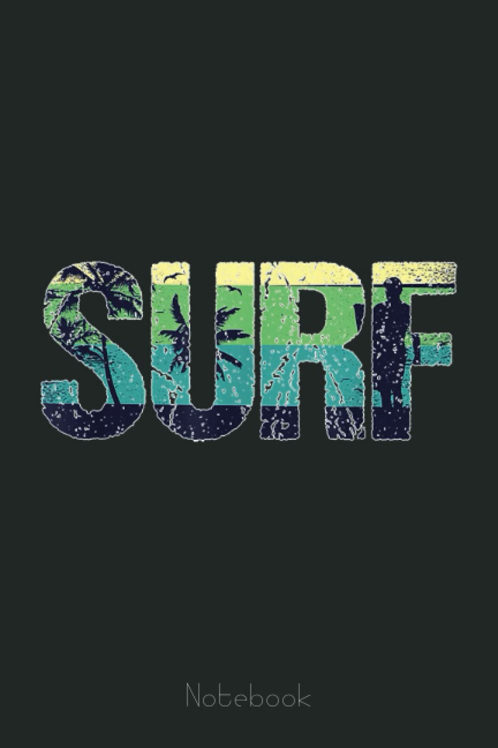 Surfer Surf Summer Getway Beach Waves Surfing Water Sports Notebook: Drawing Journal and Summer Notebook for Children Summer Journal For Kids With Writing Prompts, Interactive Diary Scrapbook