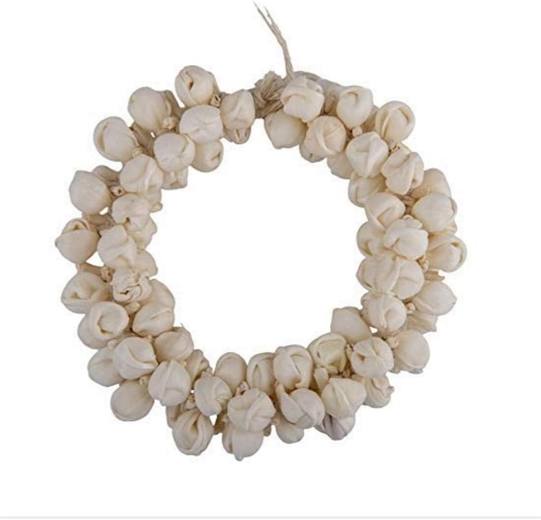 Artificial Flower Gajra, Mogra Hair Gajra Garland Juda Decoration for Women, Indian Traditional Hair Flowers & Accessory, Free Size