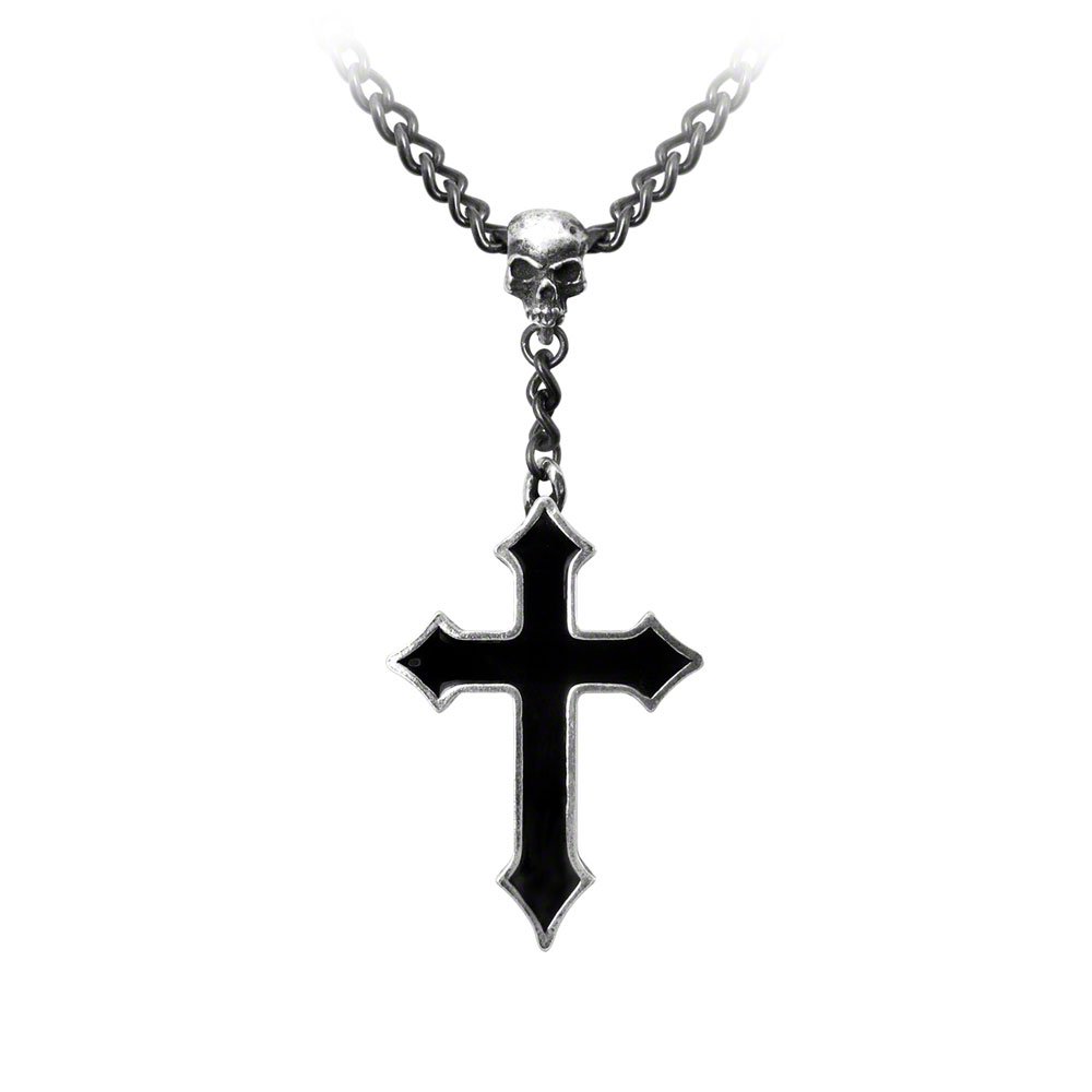 Alchemy Gothic Osbourne's Cross Uomo Collana standard peltro