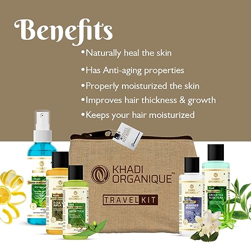 Image of Khadi Organique Grooming All in One Travel Kit For Men & Women