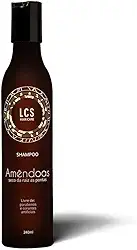 Shampoo Amêndoas Lcs Para Cabelos Ressecados 240Ml