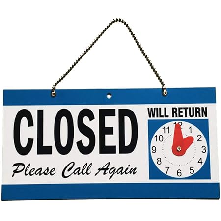 Amazon Co Jp サインプレート Sサイズ オープン クローズ 両面 We Re Open Sorry We Re Closed Sign Plate 看板 ガレージ インテリア アメリカン雑貨 文房具 オフィス用品