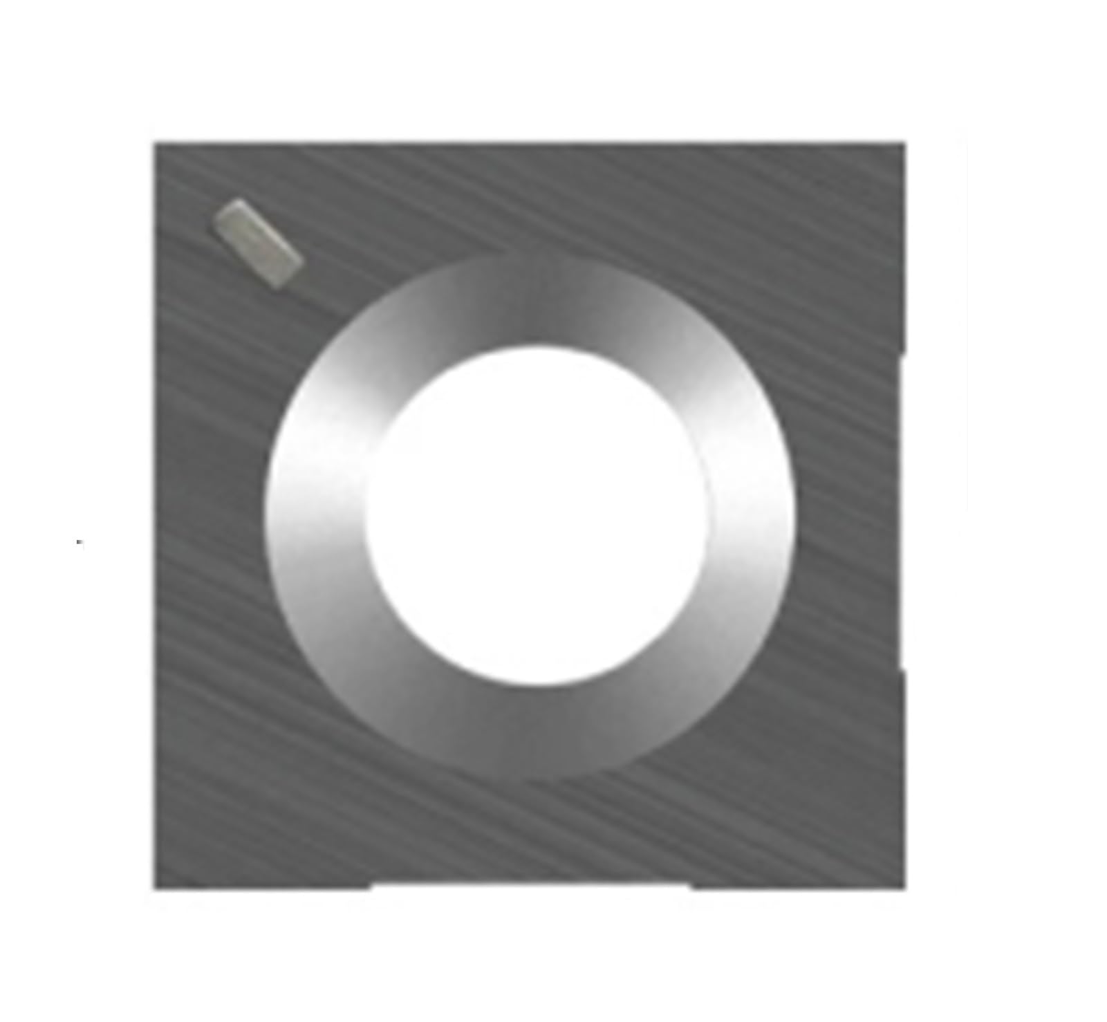 Inserti di Ricambio in Metallo Duro 10 Pezzi 14,33 mm Inserti Quadrati in Metallo Duro frese a 2 Bordi for Testa pialla elicoidale a Spirale Fresa Utensili for tornio