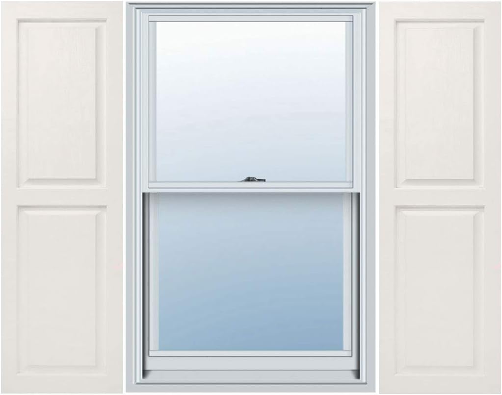 EVP15062WH Shutters, White 14.5-in. W 62-in. H White