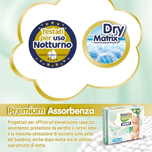 Babylino Premium Pants, Pannolini A Mutandina Taglia 7 Con Filtrante Ultra Soft, Extra Large Plus (15-25Kg), 28 Unità - 4