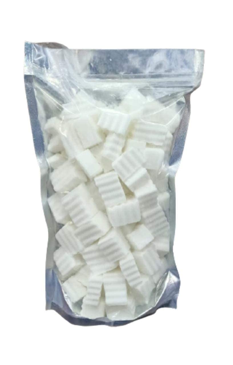 Leela Organic GOAT MILK SOLID Melt & Pour Soap Base,For Micro Design Soap Making,SLS & Paraben Free (400 Gm)