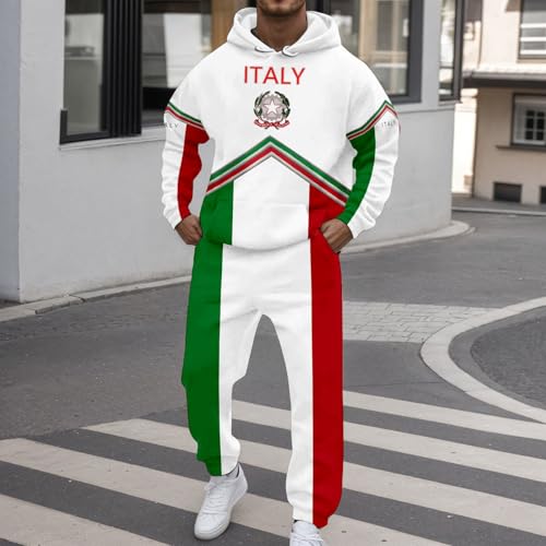 Ensemble sweat à capuche homme ample pour éliminer l'inconfort - 3