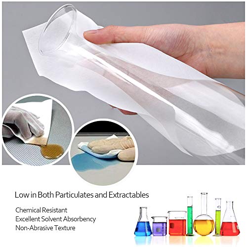 Image of AAwipes Cleanroom Wipes Lint Free Wipes 4 inch x 4 inch Cellulose /Polyester Blend (4 inch x 4 inch-600 Pcs) Nonwoven Wipers (NW06804) (Pack of 3)