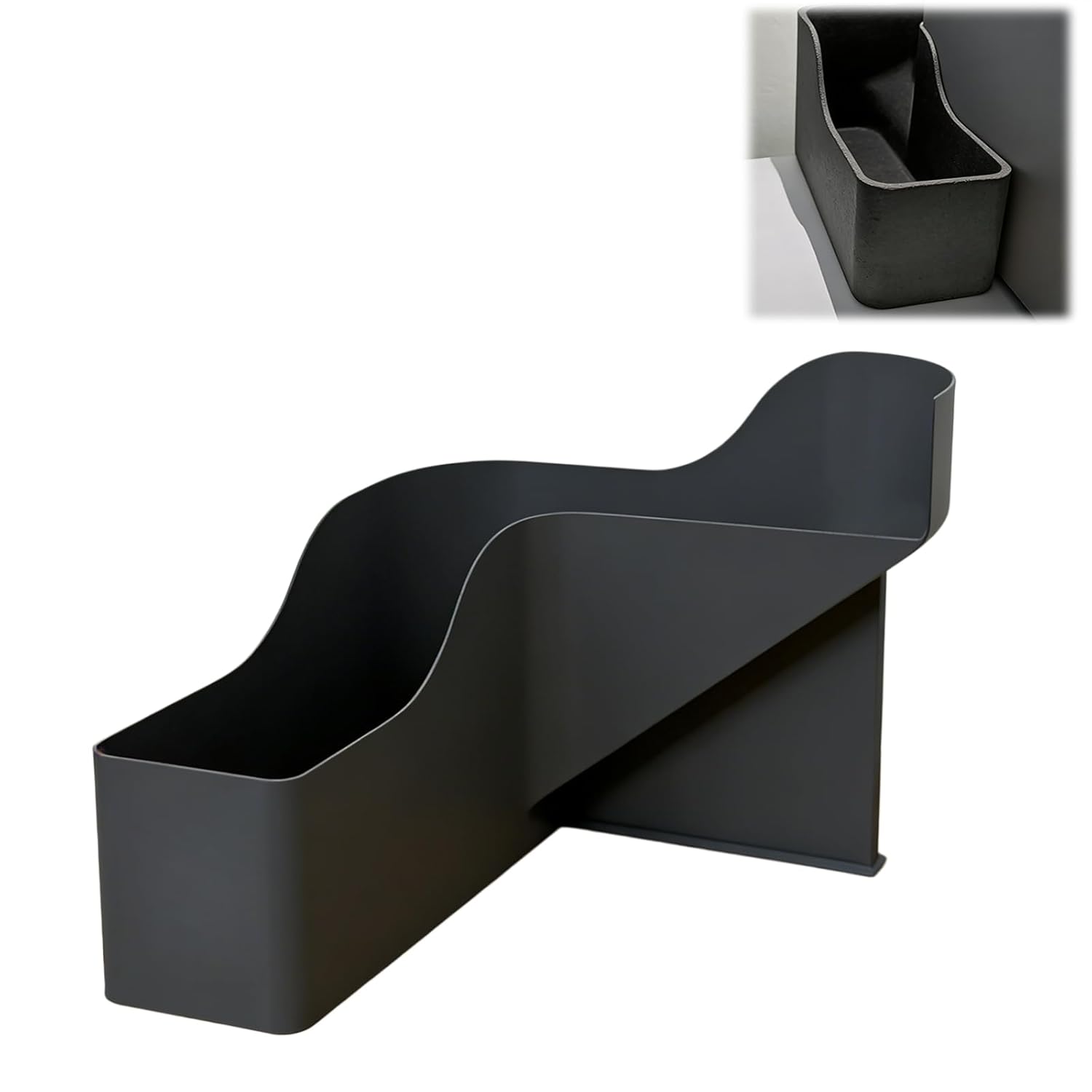 Filament Waste Container Compatible with Bambu Lab X1/X1C/P1P/P1S/P2S， High‑Capacity Printer Trash can