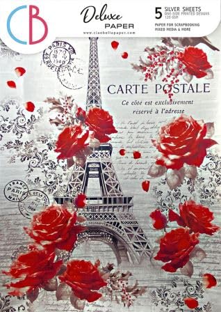 Ciao Bella Pack Deluxe Perlado Paris Je T`Aime A4 5/Pkg