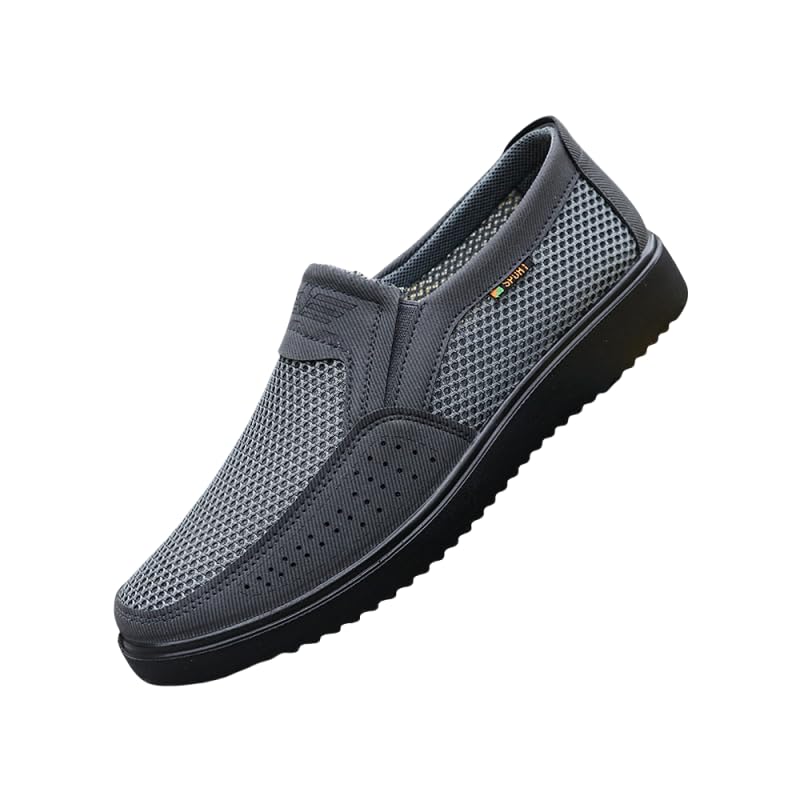 Men's Lace-up Lightweight Sneakers Shoes Breathable Running Workout Shoes