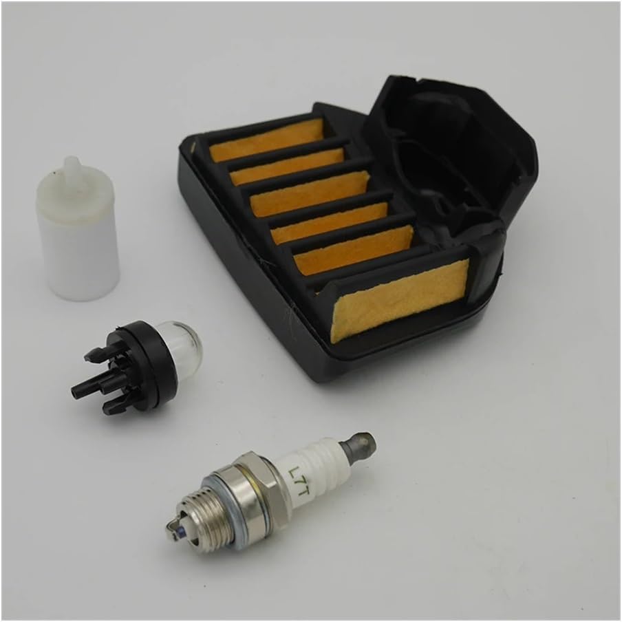 Air Filter Spark Plug Filter Primer Bulb Kit for 455 460 Rancher Chainsaw Replacement Tool Parts