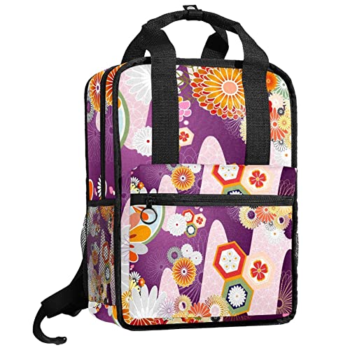Sac d'école fille et garçon avec imprimé sushi et bretelles confort