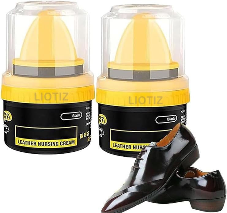 LIOTIZ Leather Repair Cream Liquid Shoe Polish | Express Shoe Shine for Shoes (Black) (B0D3LW5KM4) Amazon Price History, Amazon Price Tracker