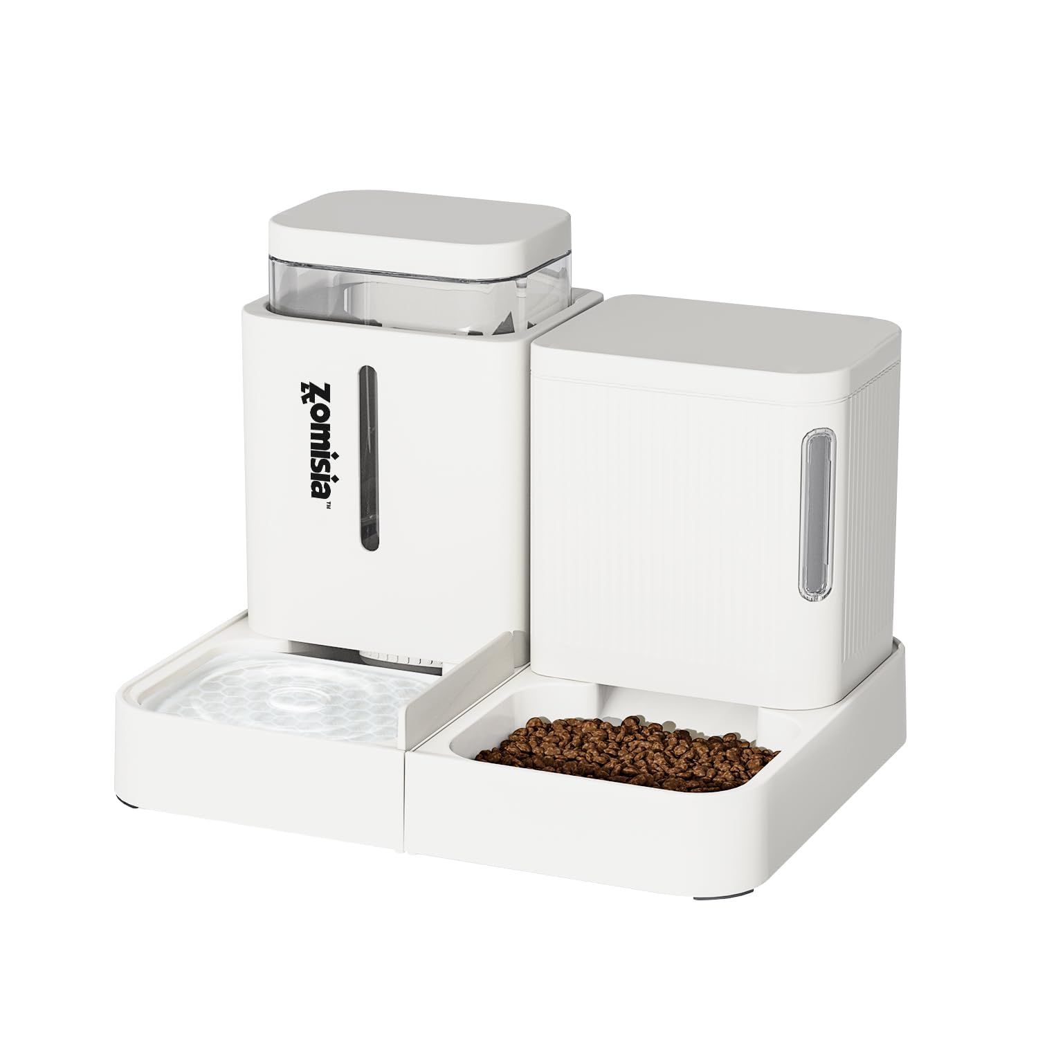 Cat Feeder Automatic Gravity Cat Feeder And Water Dispenser, In