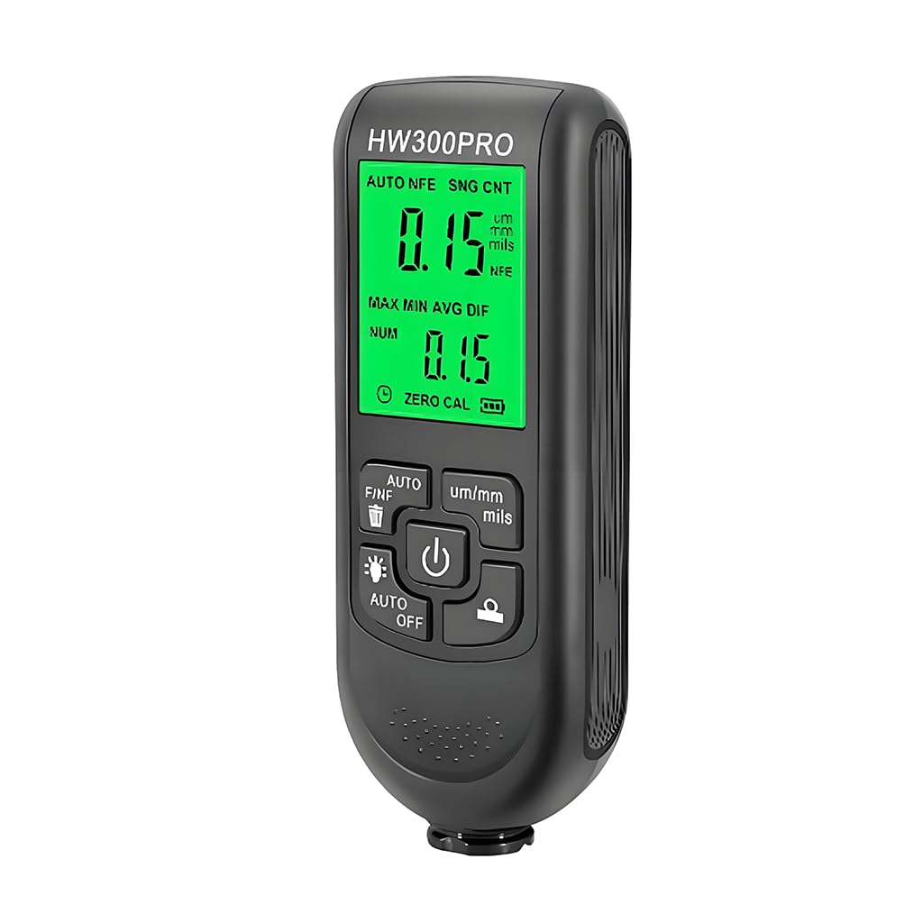 QUMOX Jauge D'épaisseur De Revêtement Numérique Portable