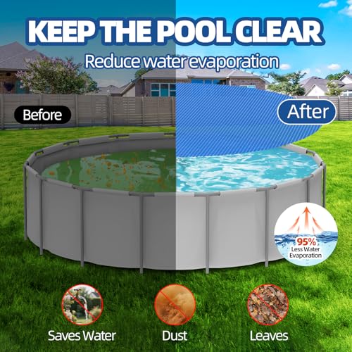 Cobertor Solar Redondo para Piscina 6 ft miniatura 4