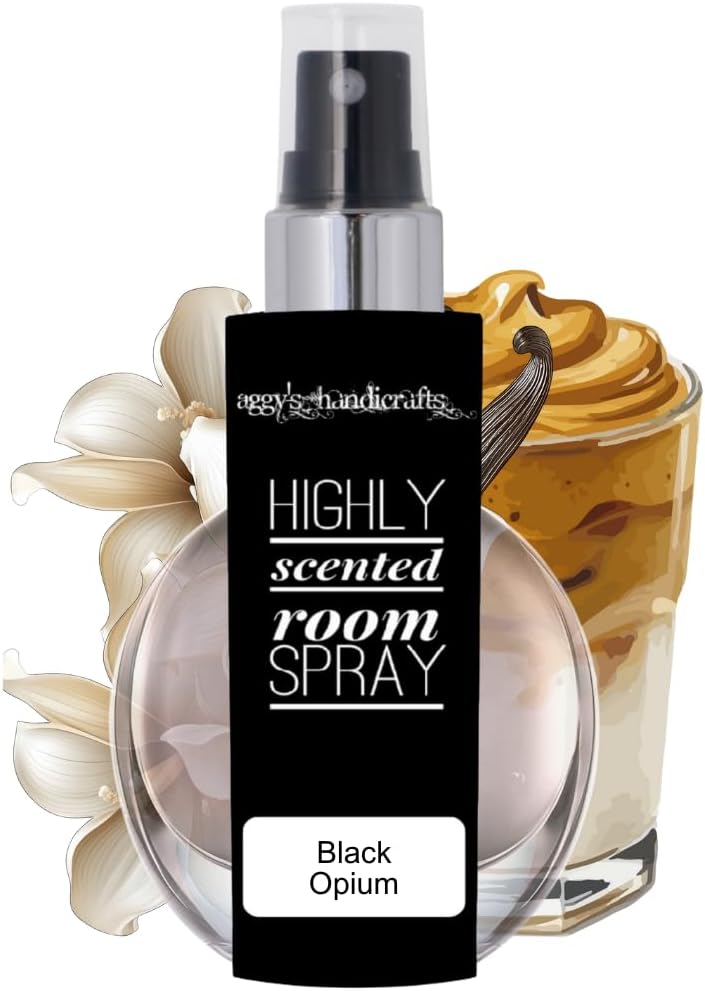 BLACK OPIUM Handmade Highly Scented Room Spray Mist Air Freshener for Home