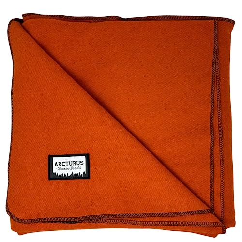 Arcturus Military Wool Blanket - 4.5 lbs, Warm, Thick, Washable, Large 64" x 88" - Great for Camping, Outdoors, Sporting Events, and Survival Kits - Image 5