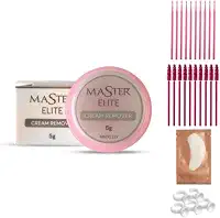 Creme Removedor Cola Master Elite Morango 5g Extensão Cílios