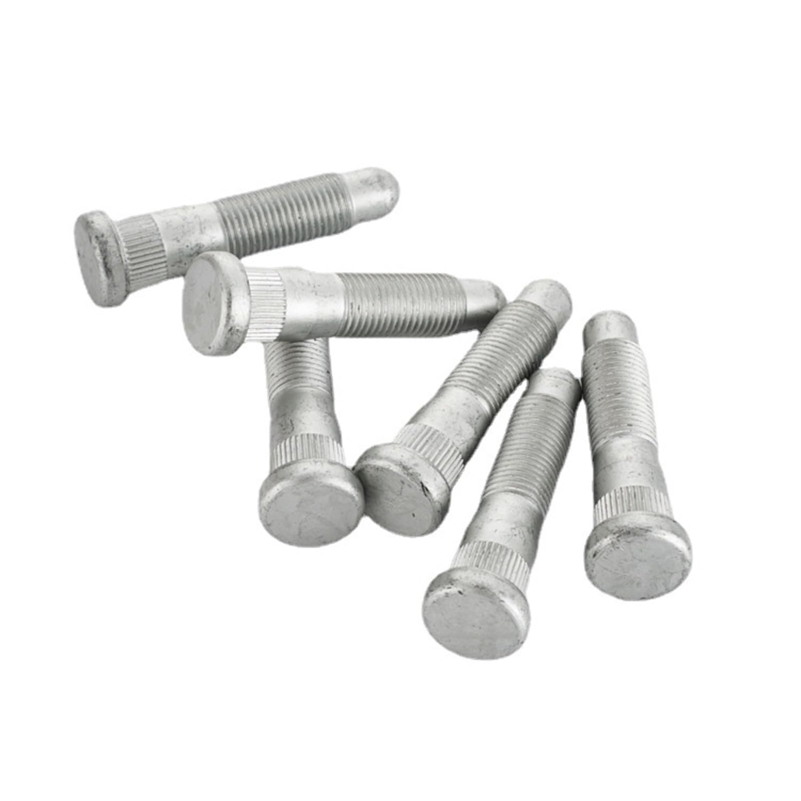 Lot 6 Boulons De Roue M12x1.5 48mm - Goujons Acier Avec Rondelles Pour Voiture Et Pneus