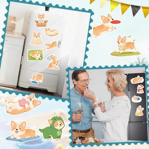 Set de 50 imanes decorativos para refrigerador Dazoratix miniatura 6