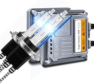 WinPower 9012 Hir2 Xenon Bulb 55W Headlight Conversion Kit with CANBus Decoder HID Ballast 6000K Cold White High Brightness Far/Dipped Beam, 2 Pieces
