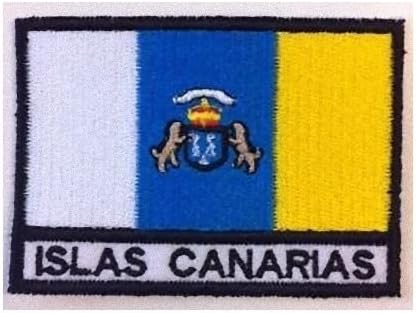 Toppa Ricamata Bandiera Ucraina Toppa Ricamata Rettangolare Con Bandiera Dell'Ucraina, Da Stirare E Cucire - Italia Patch Ucraino 4x7 Cm