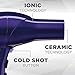 Conair Infiniti Pro 1875 Watt Salon Performance AC Motor Hair Dryer, Purple, 3 Heat/2 Speed Settings