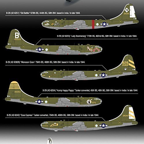 B-29A Kit de construction Academy USAAF Old Battler maquette avion militaire bombardier - 4