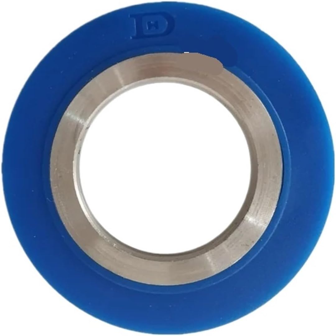 80 * 23 Escalator Parts Step Roller Blue OD 80mm W 23mm ID 43mm Without Bearing