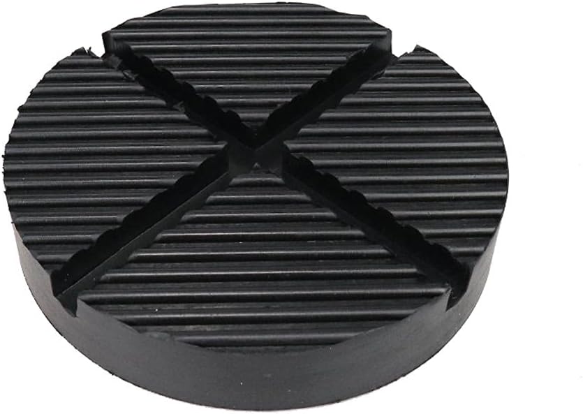 Jack Pad Podłoga Szczelinowa Uniwersalny pakiet Szczelinowy Gumowy Jack Pad Samochód Gumowa Rama Ochraniacz Adapter Gniazdo Podkładka Dysk Narzędzie do gniazda samochodowego (1 szt.)