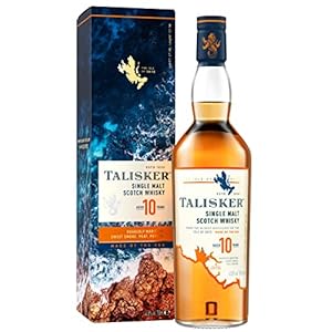 Talisker 10 Jahre | mit Geschenkverpackung | Preisgekrönter, aromatischer Single Malt Scotch Whisky | handverlesen von…