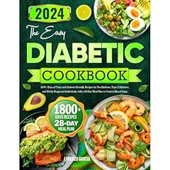 The Easy Diabetic Cookbook Audiolibro Por Lorenzo Garcia arte de portada