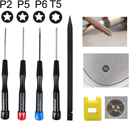 Precision Pentalobe Screwdriver Set P2 P5 P6 5-Point 5-Star 0.8 mm, 1.2 mm & 1.5 mm 3Pcs Pentalobe Screwdriver Bits Or Ts1 Ts4 Ts5 For Apple iPhone Macbook Pro, Air Retina Pentalobe Screwdriver