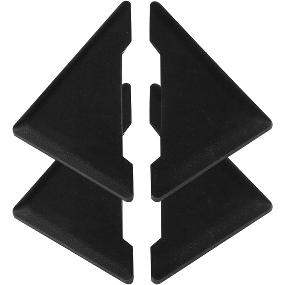 YDSTNiu 2 Pcs Car Door Corner Anti-Collision for ALPINA B5 Saloon(G30)(2017-2026), Auto Corner Anti-scratch Protections, Corner Guards for Car Door Protection,Black