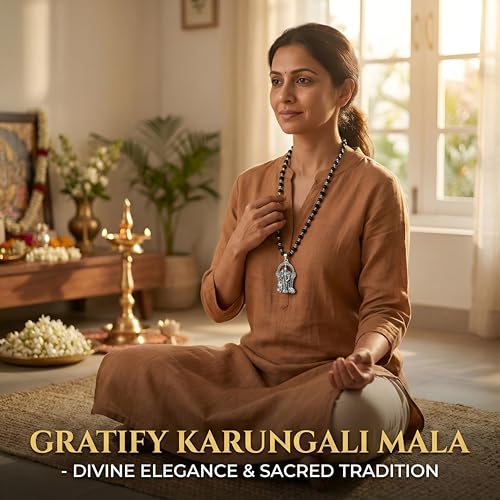 Image of Gratify Original Karungali Wood Mala 54 Beads