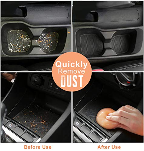 Image of TICARVE Cleaning Gel for Car Detail Putty Cleaning Gel Auto Detail Tools Car Interior Cleaner Cleaning Mud Dust for Cars and Keyboard Cleaner Gel Clean Slime Reusable Car Vent Cleaner | Auto Detailing Tools, Car Interior Keyboard Dust Cleaner Putty, Tiny Crevices Cleaning Slime, Reusable Dust Cleaning Gel