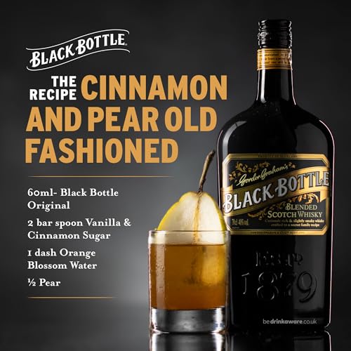 Black Bottle Original | Blended Scotch Whisky | 40% ABV | 70cl | Peated Whisky With Notes of Honey | Perfect for mixing | Blend the Rules - Image 3