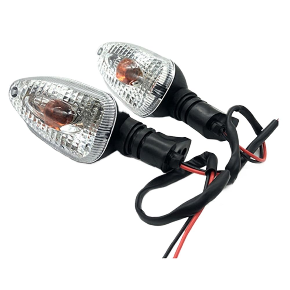 Bvxnbpwtx White Motorcycle Turn Lamp Compatible With F650gs F800s F800st K1300s R1200r G450x R1200gs K1200r(White)