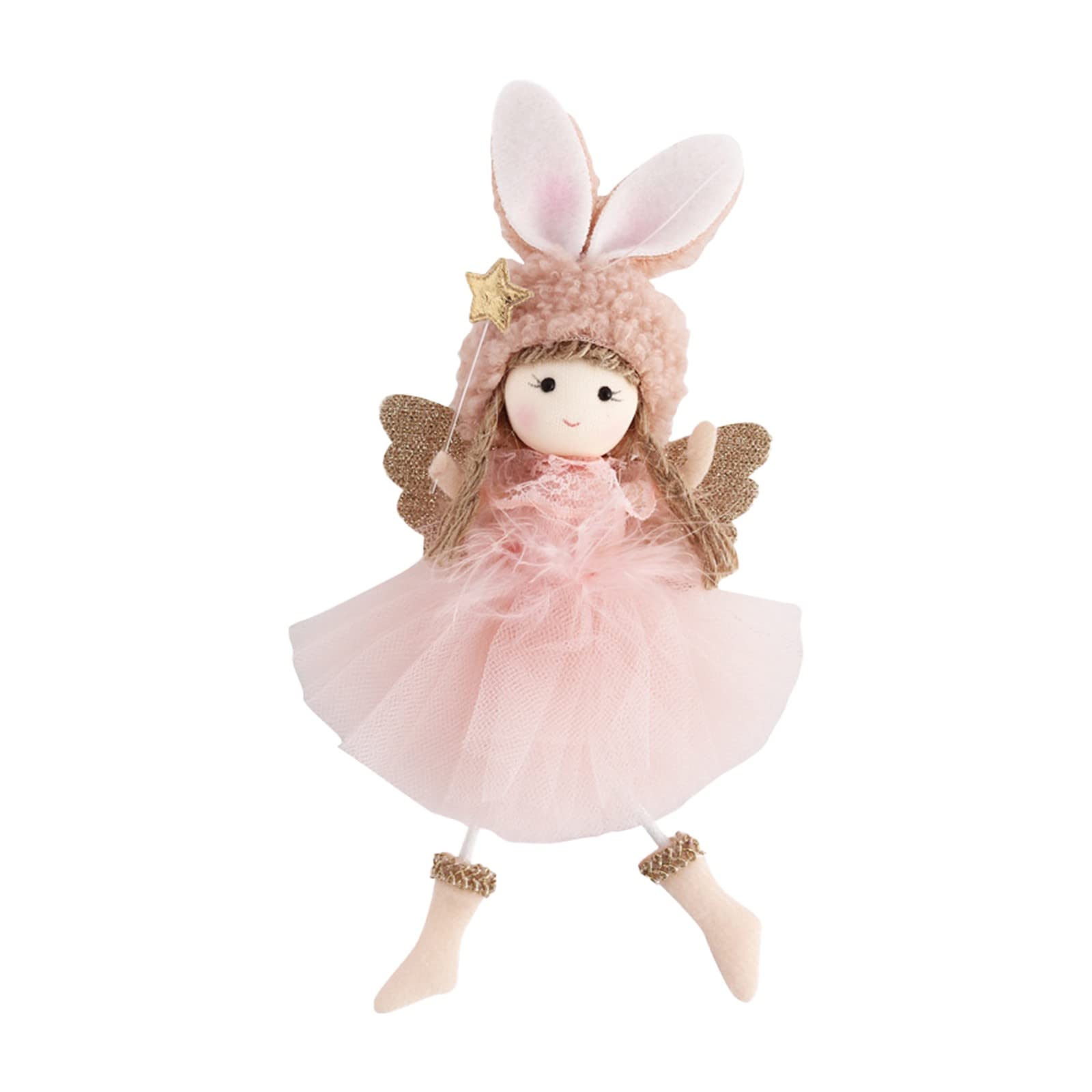 Angel Ornaments Christmas Angel Doll Hanging Decorations Christmas Tree Plush Decorations Cute Angel Doll Pendant Christmas Plush Ornaments For Christmas Fresh Christmas Garland