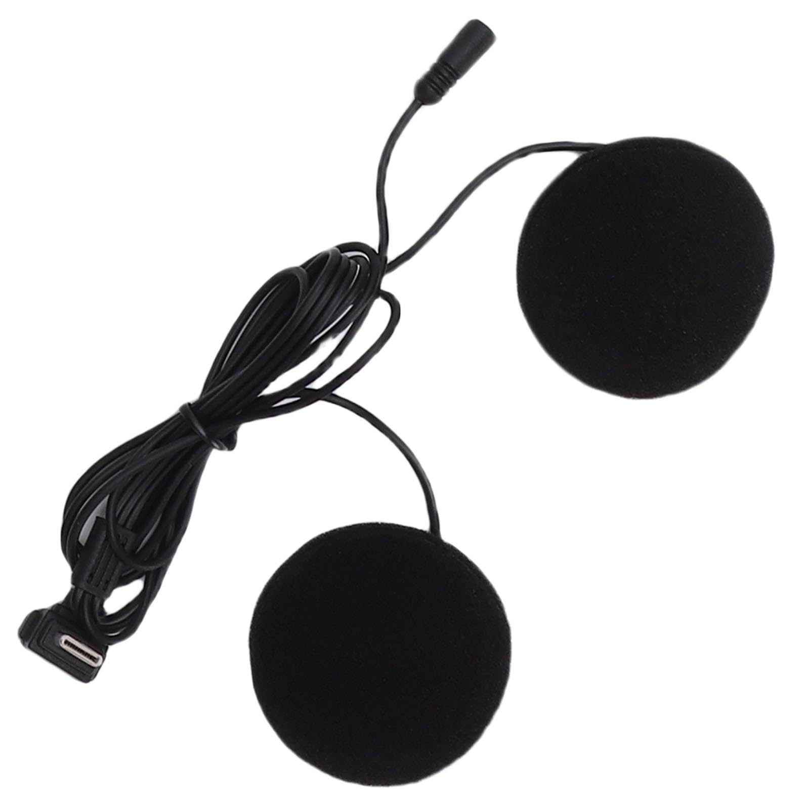 Fotocamera per Casco Moto Impermeabile con Auricolare Bluetooth Videoregistratore HD 1080P Auricolare Wireless per Appassionati di attività All'aperto PC e ABS